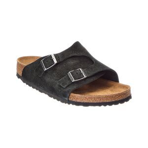 Birkenstock Zurich Bs Suede Clog, Black